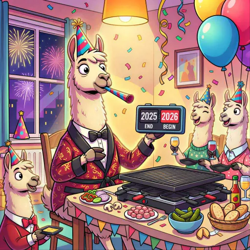 2025 New Year's Llama, Divine Fighter card from Promo Cards