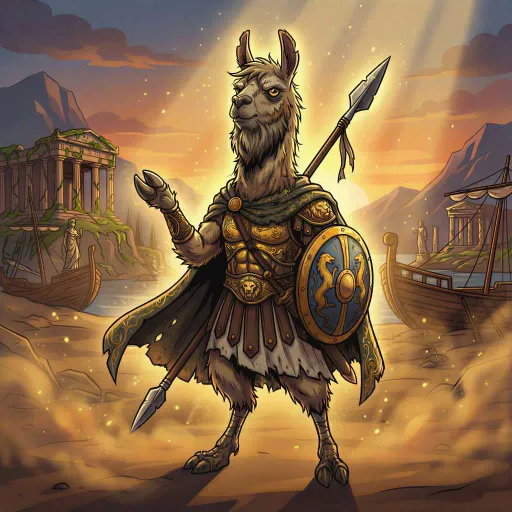Odysseus Llama, Divine Allrounder card from Promo Cards