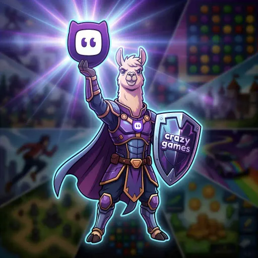 Crazy Gamer Llama, Divine Fighter card from Promo Cards