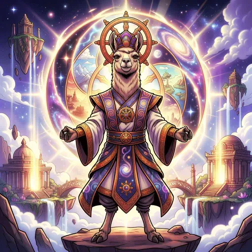 Samsara Llama, Divine Allrounder card from Promo Cards