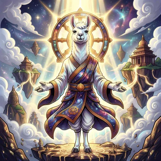 Nirvana Llama, Divine Allrounder card from Promo Cards