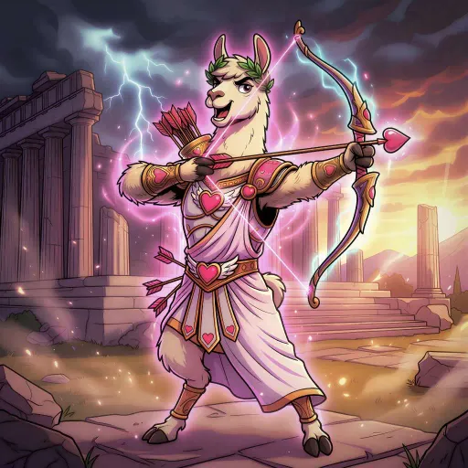 Eros Llama, Divine Assassin card from Promo Cards