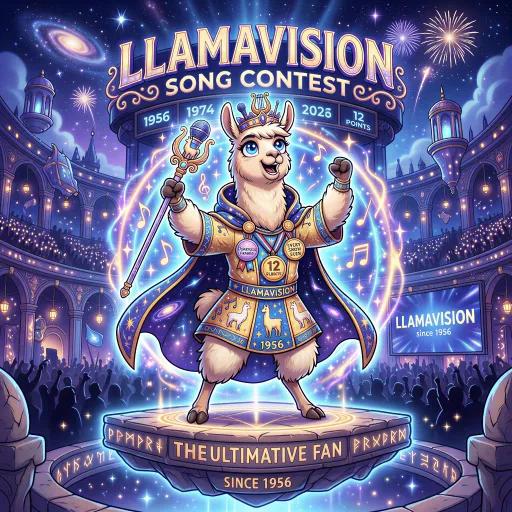 Llamavision Fanatic Llama, Divine Allrounder card from Promo Cards