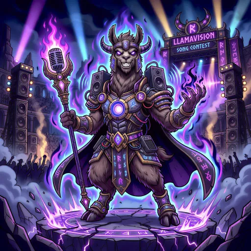 The Sound-Engine-Overlord, Divine Tank card from Promo Cards