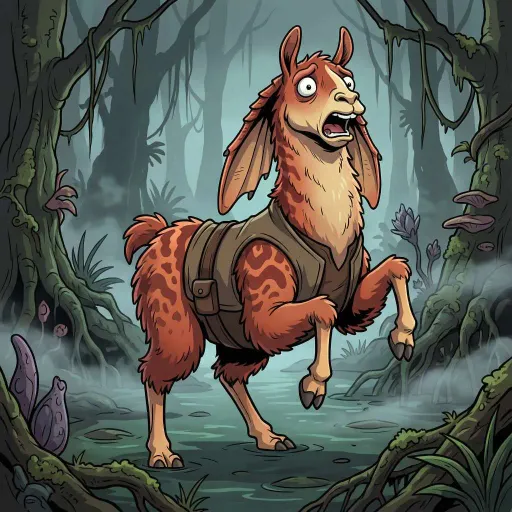 Meesa Llama, Common Allrounder card from Llama Wars