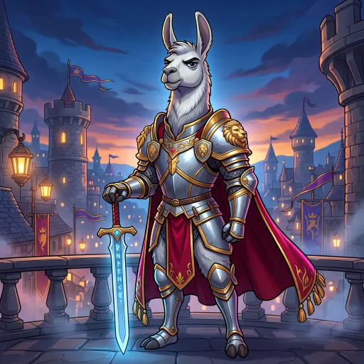 High Commander Llama, Divine Fighter card from Promo Cards