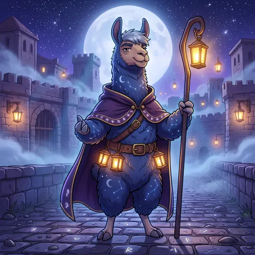 Moonwarden Llama, Divine Tank card from Promo Cards