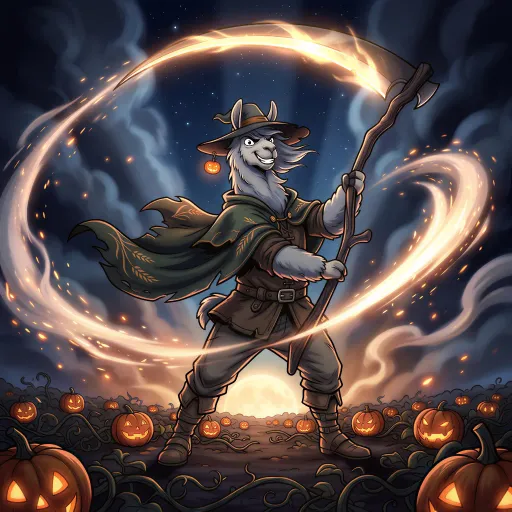 The Scythe Lord, Divine Fighter card from Promo Cards