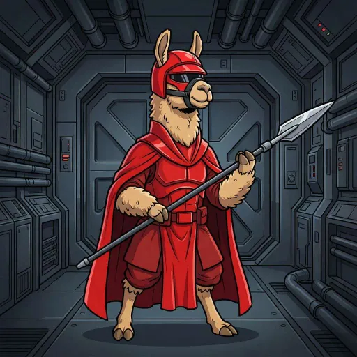 Royal Llama Guard, Common Tank card from Llama Wars