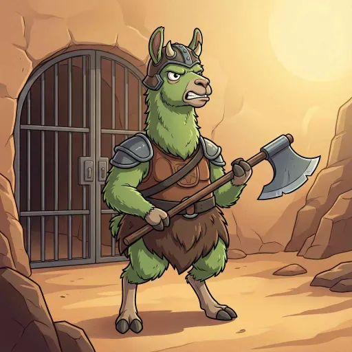 Boar Llama, Common Tank card from Llama Wars