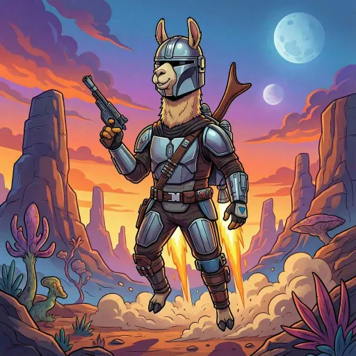 Llamando, Rare Tank card from Llama Wars