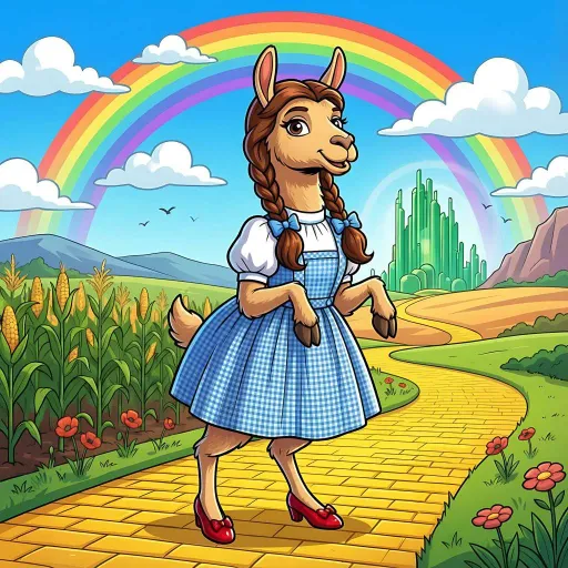 Dorothy Llama, Common Allrounder card from Hollywool