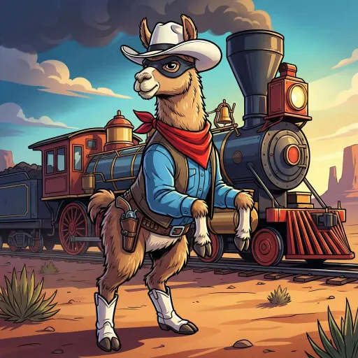 The Llamone Ranger, Common Fighter card from Hollywool