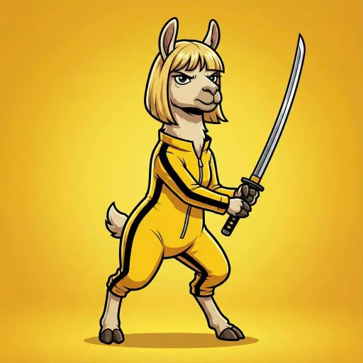 Llama Bride, Rare Assassin card from Hollywool