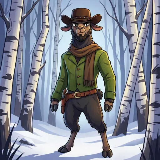 Django Llama, Epic Assassin card from Hollywool