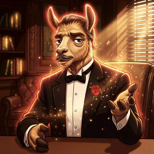 The Godllama, Legendary Allrounder card from Hollywool