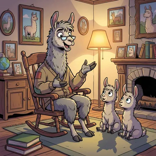 Grandpa Llama, Common Allrounder card from Season 2