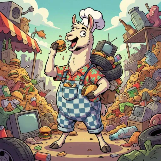Hungry Llama, Common Tank card from Season 2