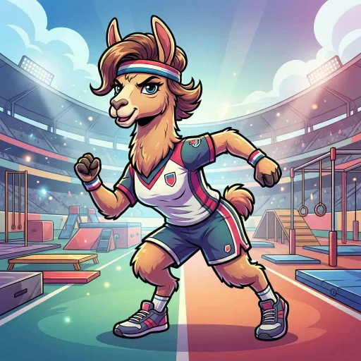 Sporty Llama, Common Fighter card from Season 2