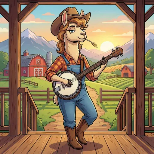 Country Llama, Common Allrounder card from Season 2