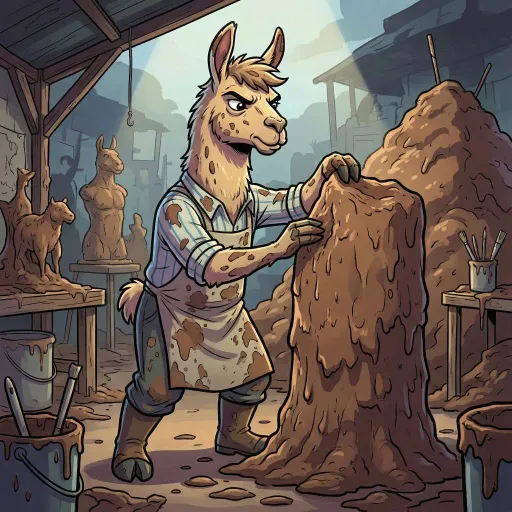 Sculptor Llama, Common Fighter card from Season 2