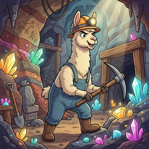 Miner Llama, Rare Tank card from Season 2
