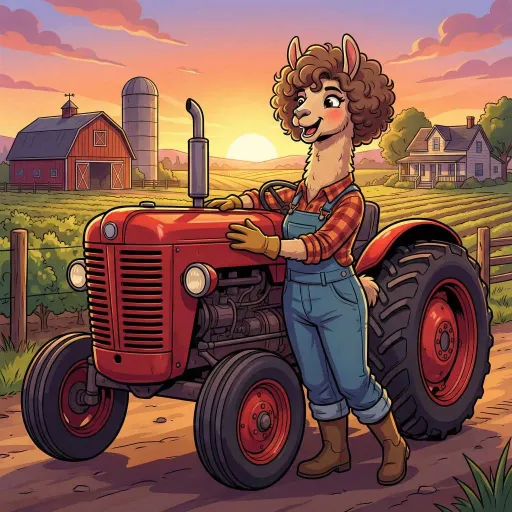 Farmer Llama, Rare Tank card from Season 2