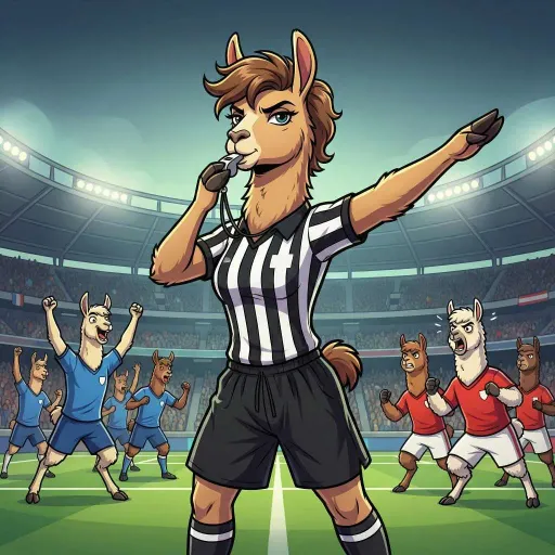 Ref Llama, Rare Allrounder card from Season 2