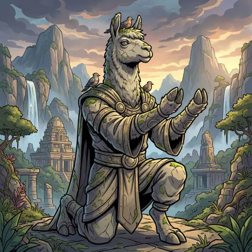 Stone Llama, Epic Tank card from Season 2