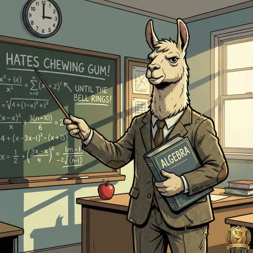 Teacher Llama, Common Fighter card from Season 1