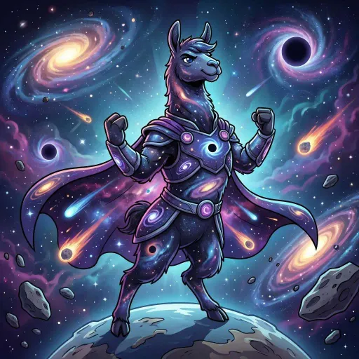 Space Llama, Epic Allrounder card from Season 2
