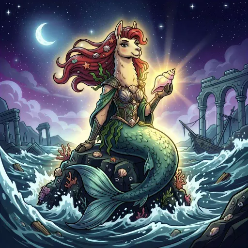 Mermaid Llama, Legendary Assassin card from Season 2