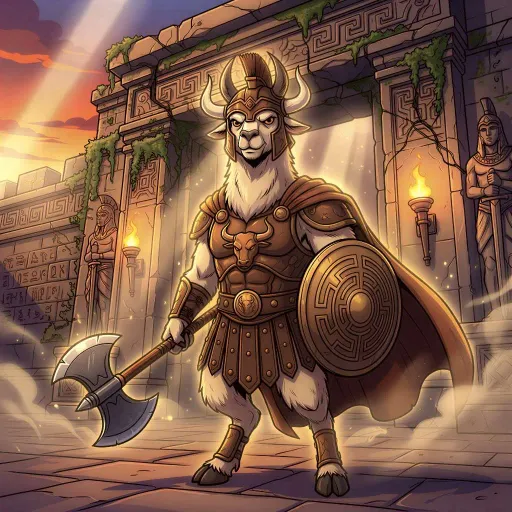 Minotaur Llama, Legendary Tank card from Season 2