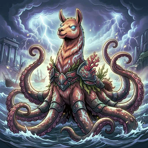 Kraken Llama, Legendary Fighter card from Season 2