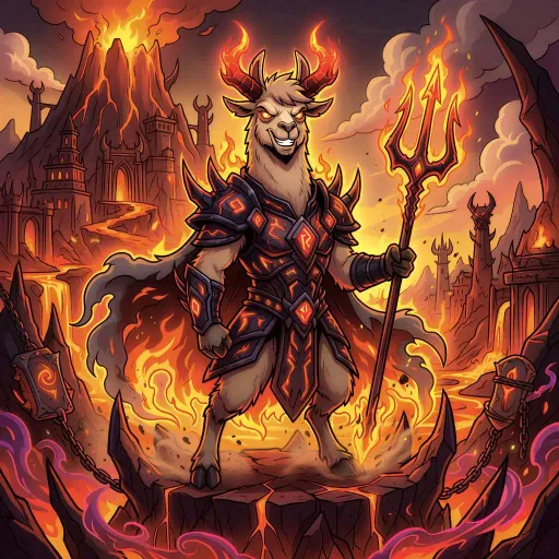 Devil Llama, Divine Fighter card from Season 2