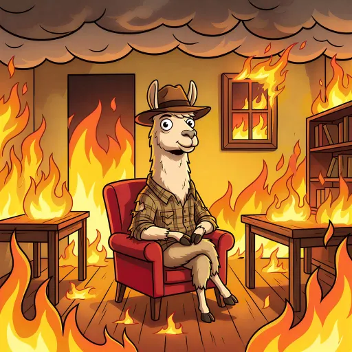 Fine Llama, Common Tank card from Memes