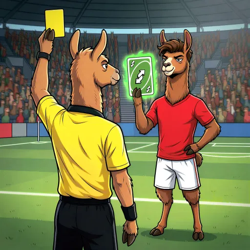 Reverse Llama, Rare Fighter card from Memes