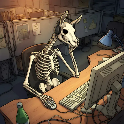 Waiting Llama, Rare Tank card from Memes
