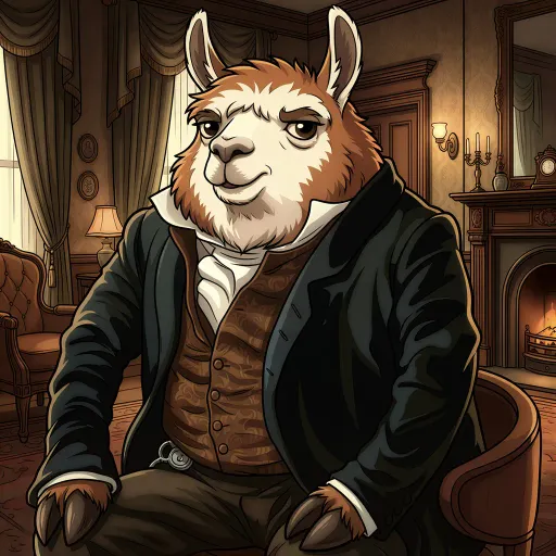 Gentleman Llama, Rare Allrounder card from Memes