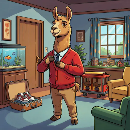 Llama Rogers, Common Allrounder card from Llamavision
