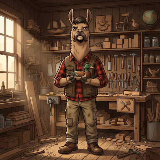 Ron Swan-Llama, Rare Tank card from Llamavision