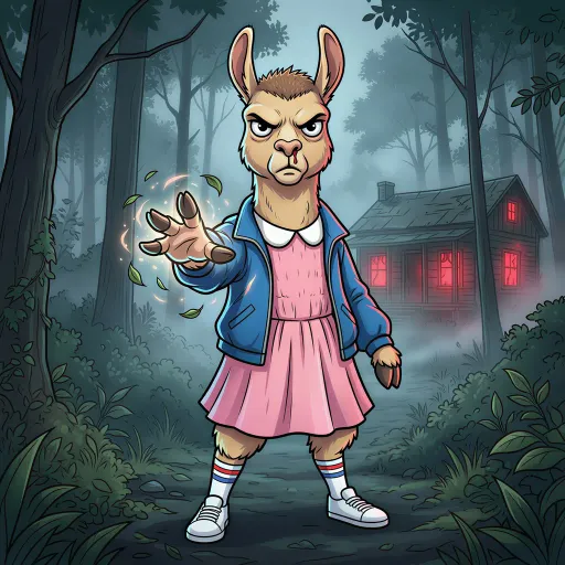 Eleven-Llama, Epic Assassin card from Llamavision