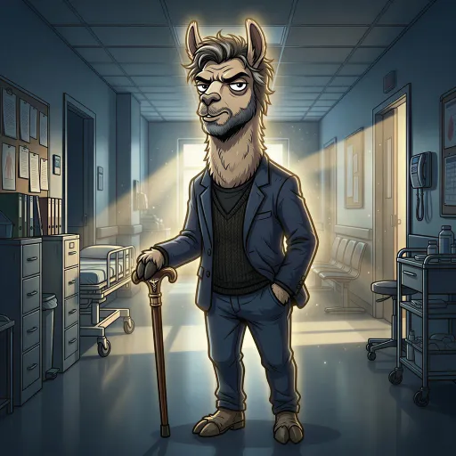 Dr. Llama House, Legendary Allrounder card from Llamavision