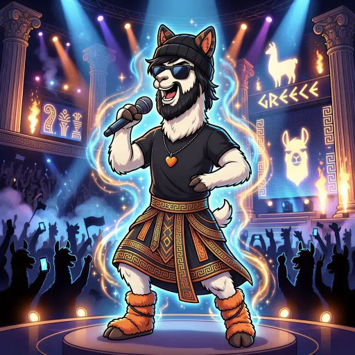 Akyllama, Legendary Fighter card from LSC 2026