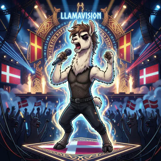 Søllama Fleecegaard, Legendary Fighter card from LSC 2026