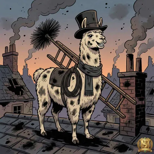 Chimney Sweep Llama, Rare Assassin card from Season 1