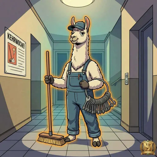 Janitor Llama, Rare Tank card from Season 1