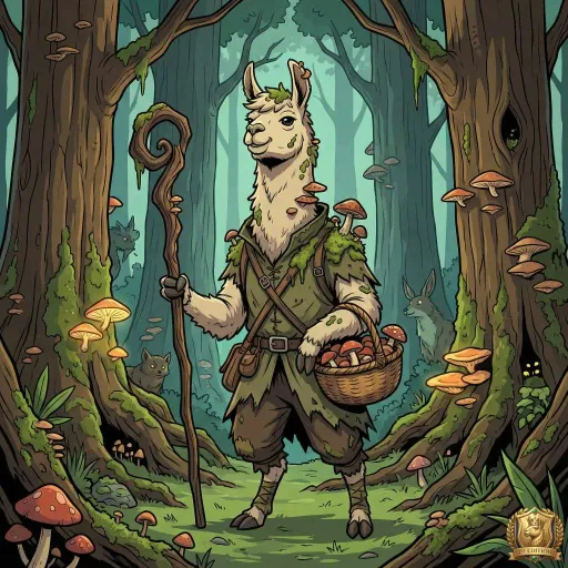 Ranger Llama, Rare Fighter card from Season 1