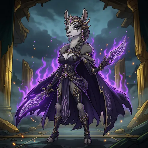 Deathhoof, Rare Fighter card from Season 3