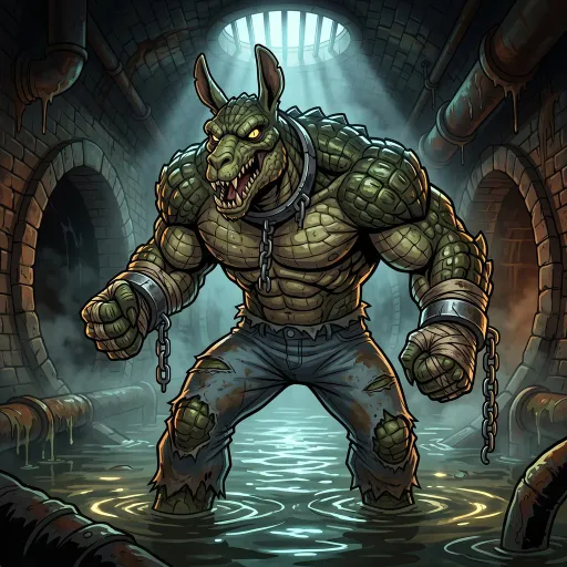 Sewerhide, Rare Tank card from Season 3